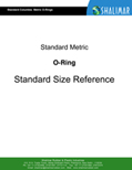 Metric O-ring Reference Manual